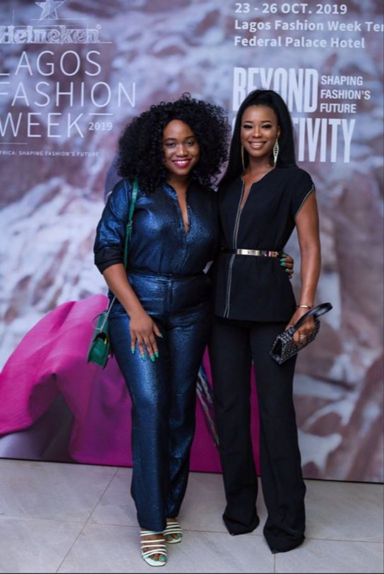جانب من فعاليات أسبوع الموضة في لاجوس