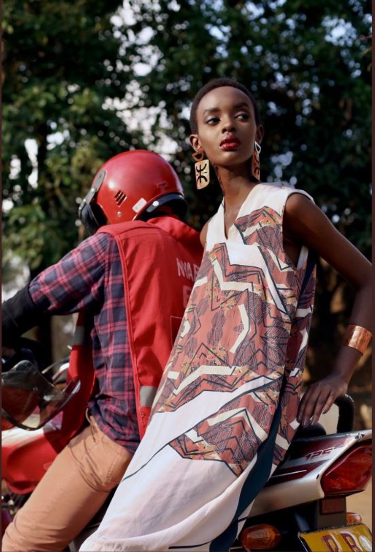 جانب من فعاليات أسبوع الموضة في لاجوس