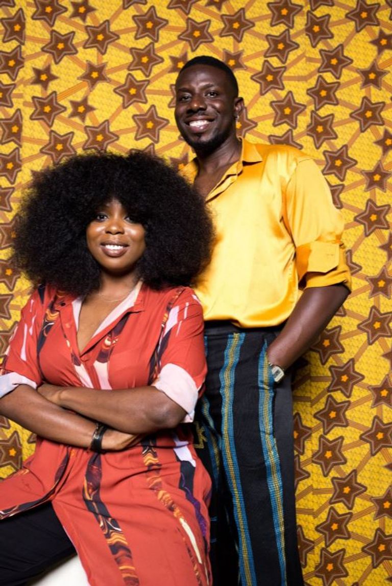 جانب من فعاليات أسبوع الموضة في لاجوس