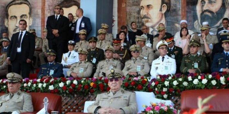 قادة الجيش الجزائري - أرشيفية  قائد أركان الجيش الجزائري الفريق أحمد قايد صالح - أرشيفية