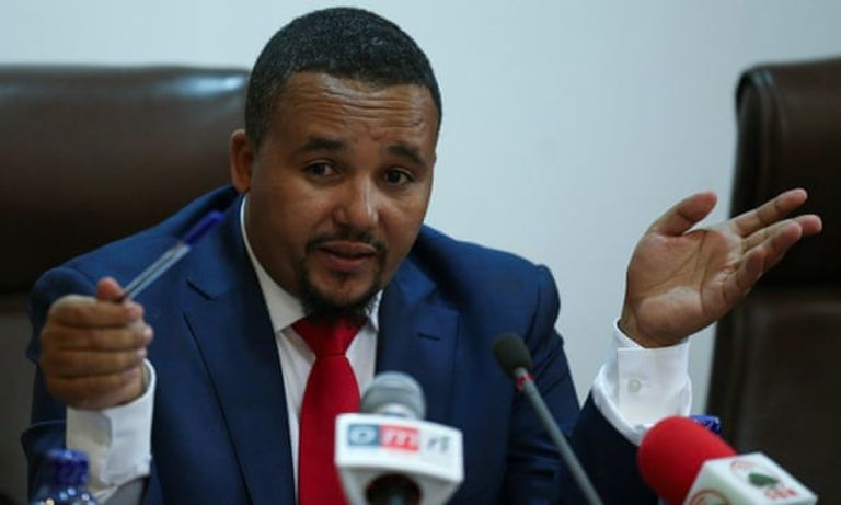 اللواء محمد تيسما مسؤول العلاقات العامة بالجيش الإثيوبي