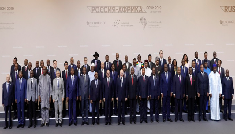 القمة الروسية الأفريقية في سوتشي - أ.ف.ب