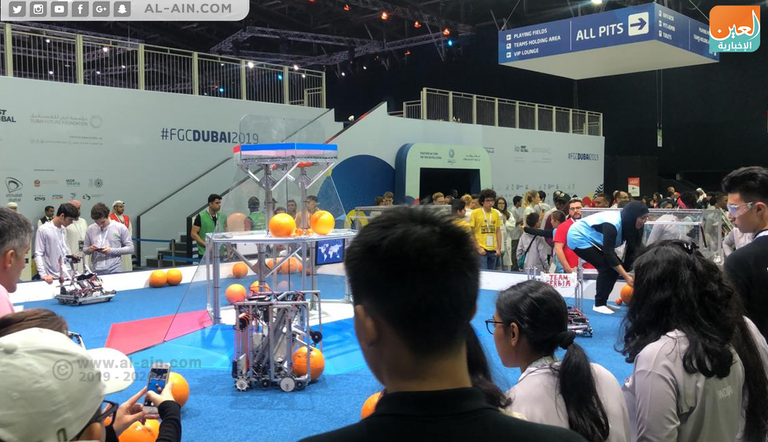 انطلاق فعاليات بطولة العالم للروبوتات والذكاء الاصطناعي بدبي