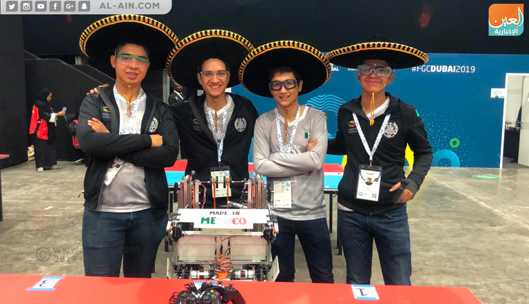 انطلاق فعاليات بطولة العالم للروبوتات والذكاء الاصطناعي بدبي