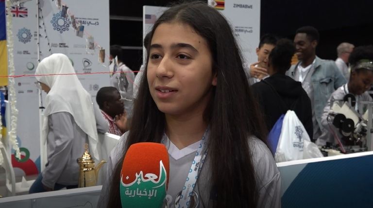 جانب من فعاليات بطولة العالم للروبوتات والذكاء الاصطناعي بدبي