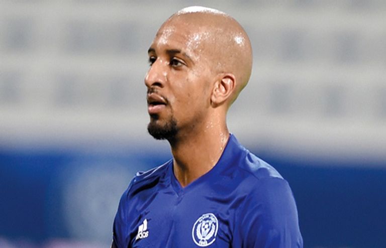 عامر مبارك خليفة مبارك لاعب النصر الإماراتي