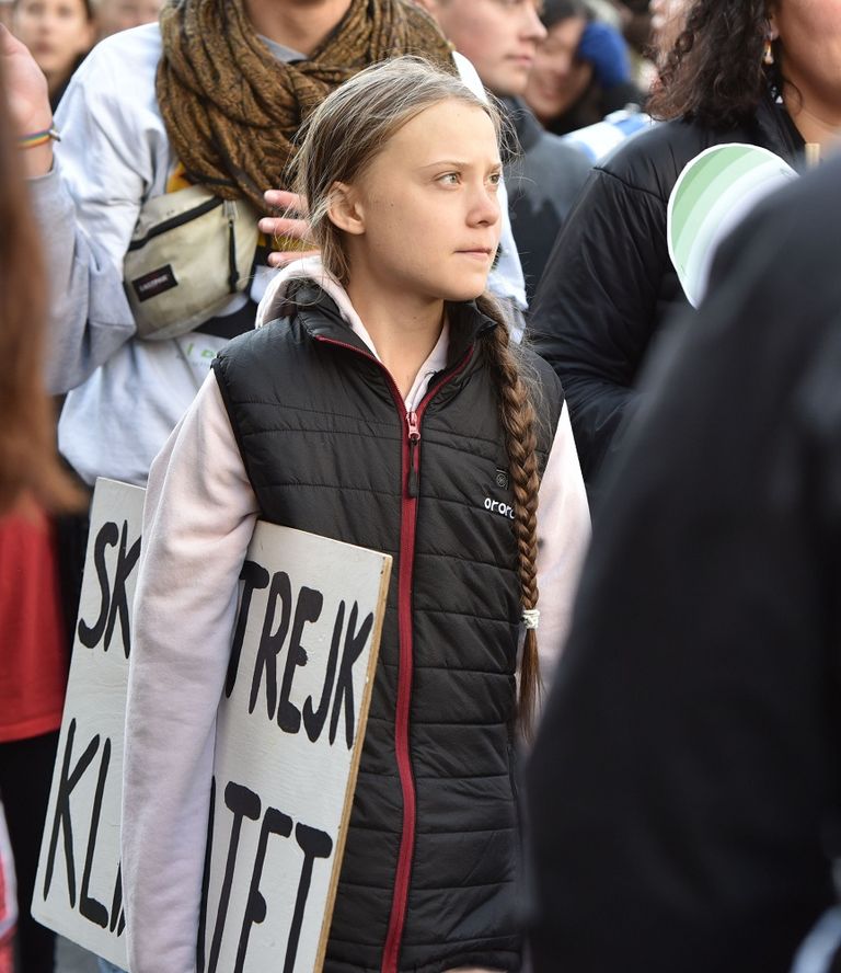 جانب من مظاهرات المناخ في كندا 