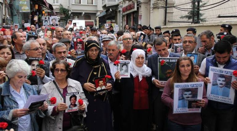 جانب من مظاهرة حركة أمهات السبت 