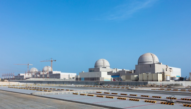 محطة براكة للطاقة النووية الواقعة في منطقة الظفرة بأبوظبي