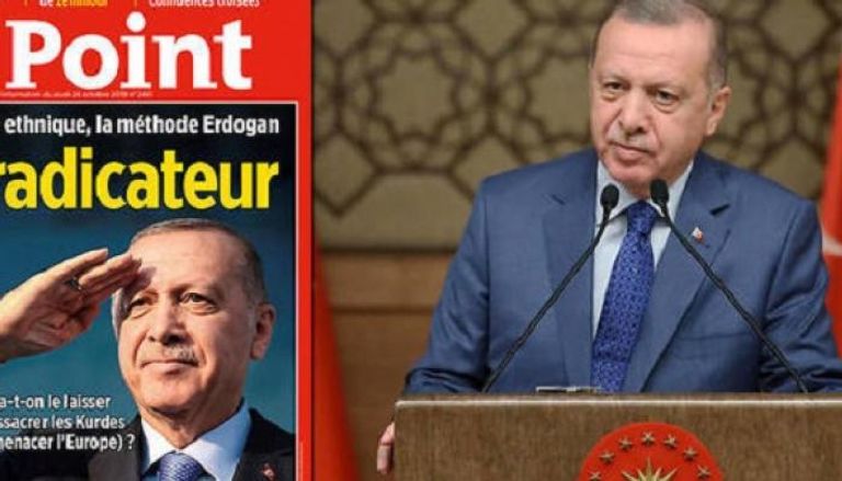 مجلة فرنسية تتحدى الرئيس التركي رجب طيب أردوغان