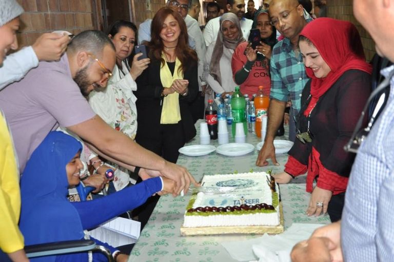 مي حسن صاحبة مبادرة "تيسير"