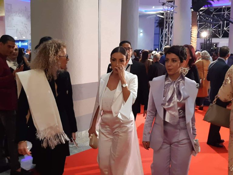 بعض المشاركين في حفل الافتتاح