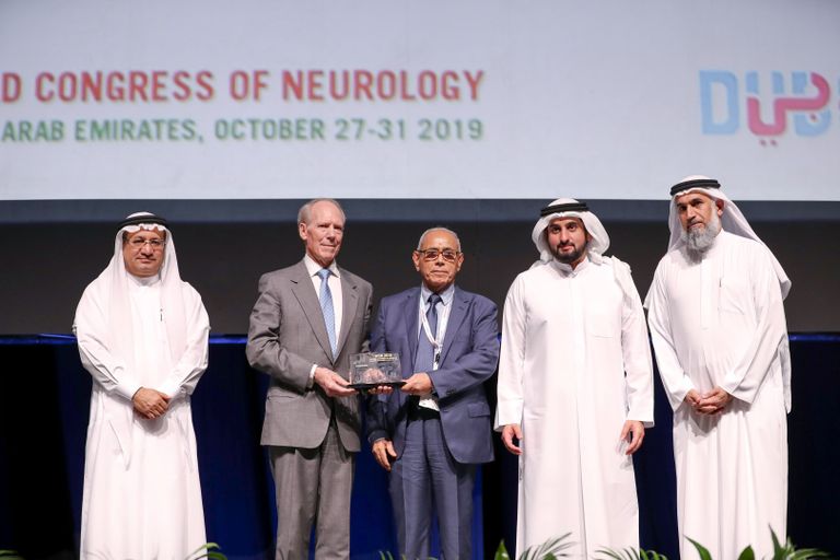 جانب من المؤتمر العالمي لطب الأعصاب بدبي