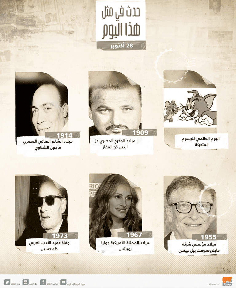 حدث في يوم 28 أكتوبر