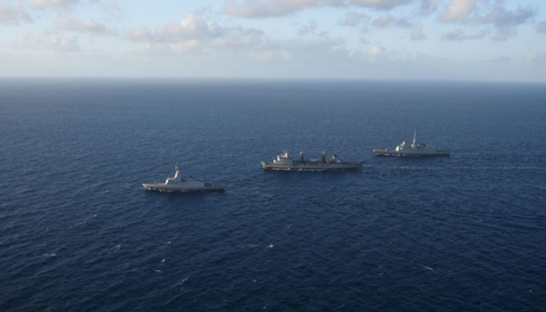 جانب من التدريبات المصرية الفرنسية - أرشيفية جانب من التدريب المصري الأردني