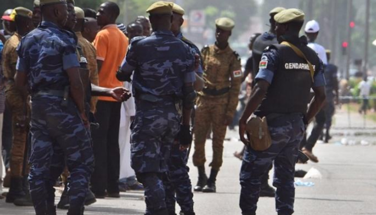 عناصر من الشرطة في بوركينا فاسو- أرشيفية