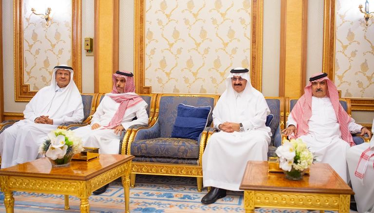 ولي العهد السعودي يلتقي وزير الخزانة الأمريكي