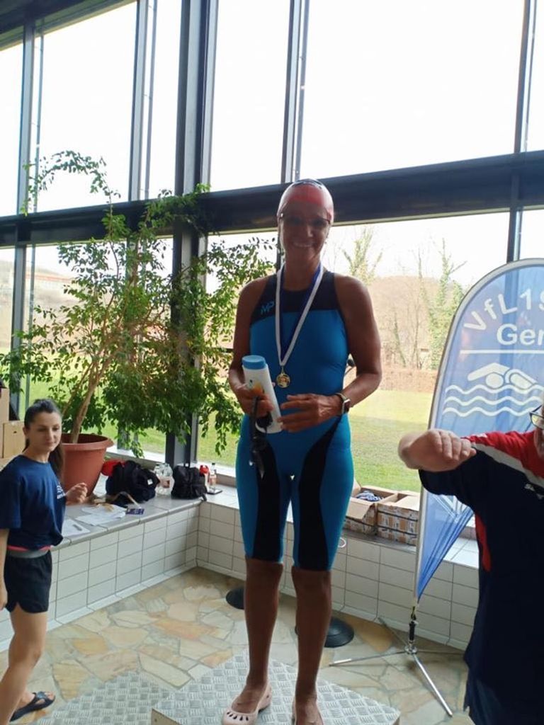 السباحة المصرية سهير العطار