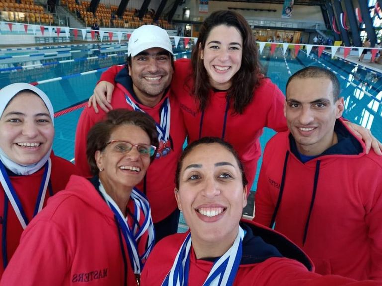 السباحة المصرية سهير العطار