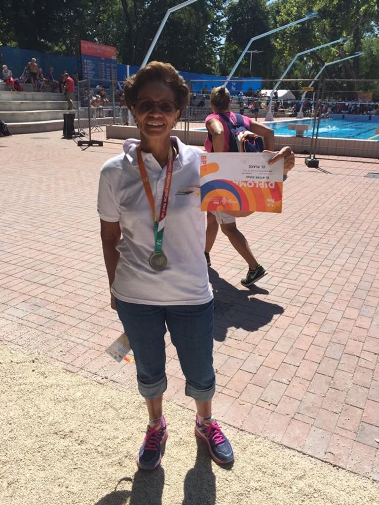 السباحة المصرية سهير العطار