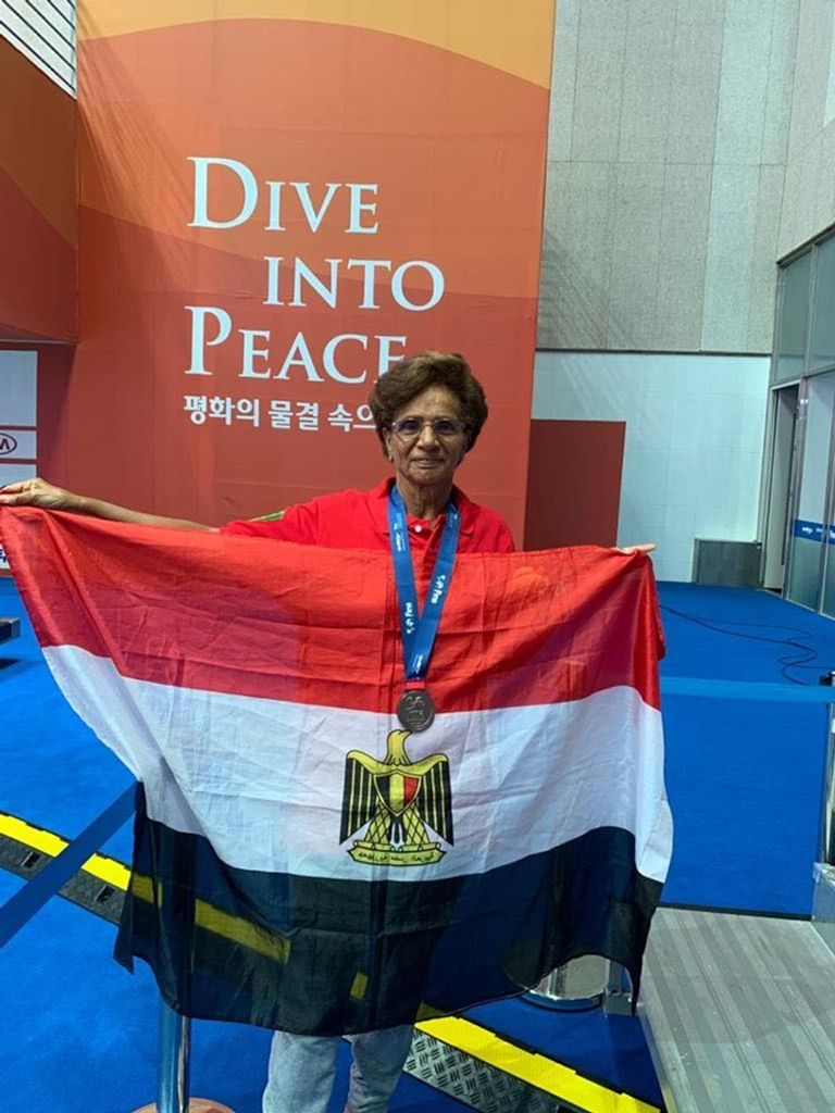 السباحة المصرية سهير العطار