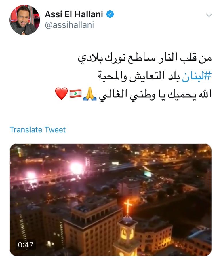 عدد كبير من فناني لبنان شاركوا في المظاهرات