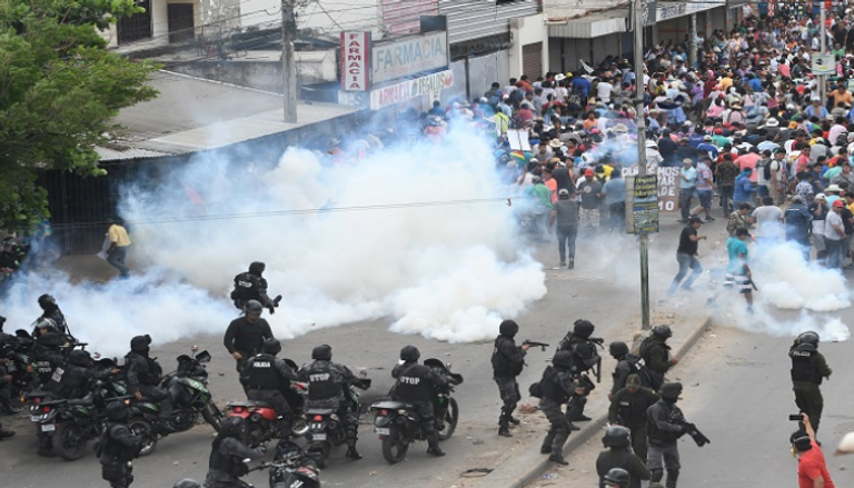 الاحتجاجات في بوليفيا - رويترز 