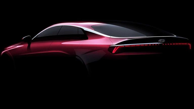 الصورة التشويقية لطراز كيا "أوبتيما"