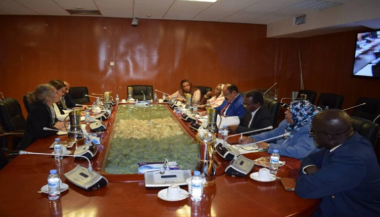 لقاء الوفد الأممي مع المجلس الاستشاري السوداني