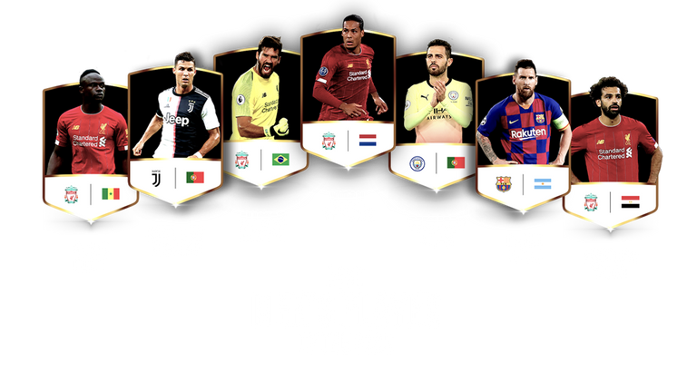 صلاح ورنالدو وميسي