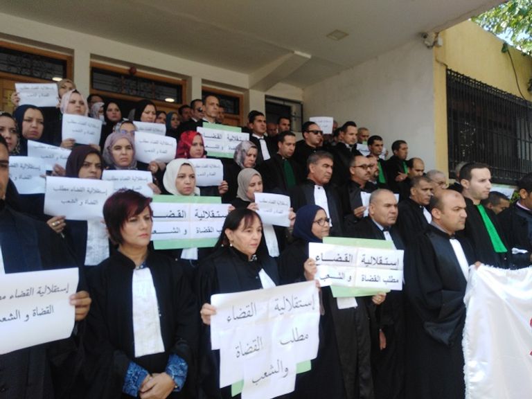 إضراب قضاة الجزائر في يومه الثالث