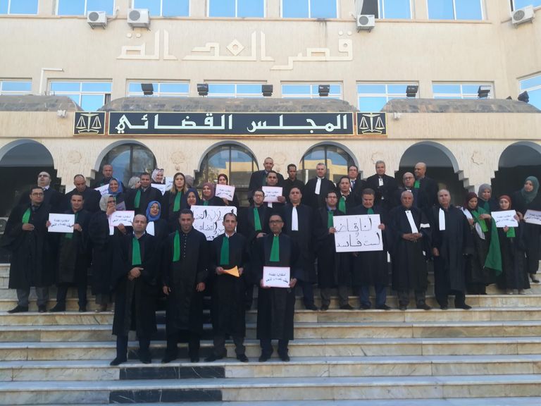 إضراب قضاة الجزائر في يومه الثالث