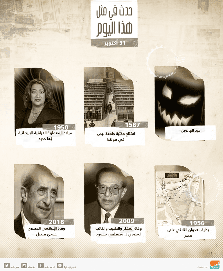 حدث في 31 أكتوبر