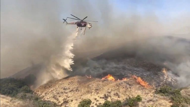 النيران أتت على 100 فدان في ريفرسايد كاونتي