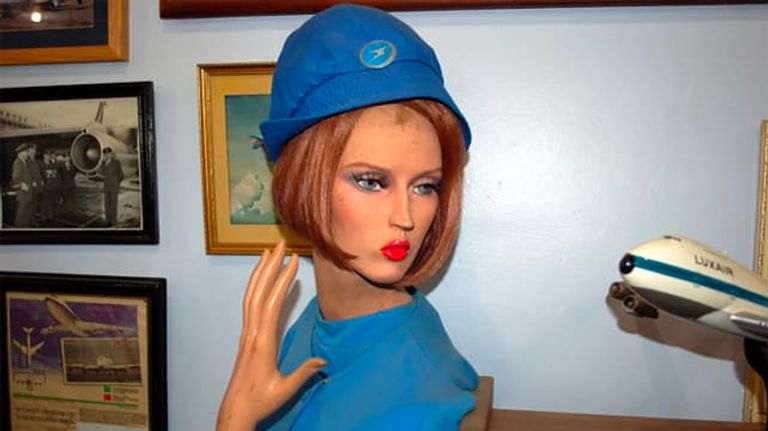 إحدى الطائرات المعروضة في متحف مؤسسي كانتاس بأستراليا