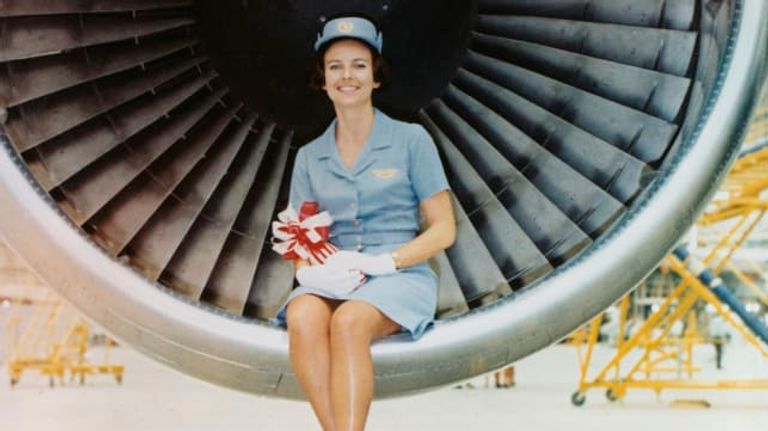 إحدى الطائرات المعروضة في متحف مؤسسي كانتاس بأستراليا