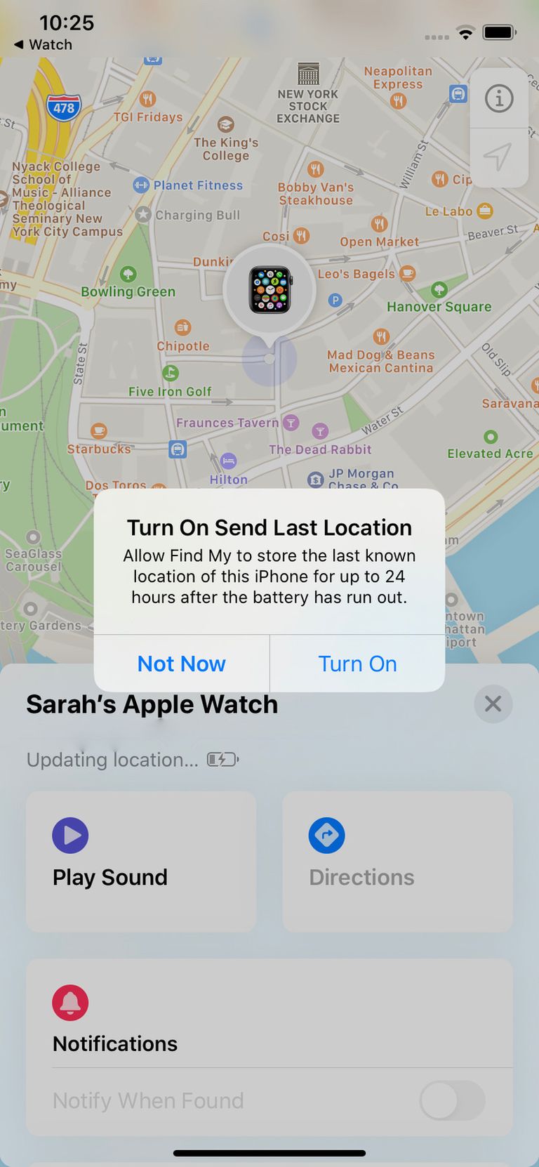 ساعة أبل الذكية