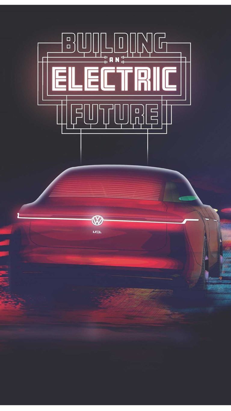 الملصق التشويقي لطراز فولكس فاجن ID الجديد