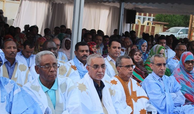 جانب من فعالية حزب الاتحاد من أجل الجمهورية الحاكم في موريتانيا