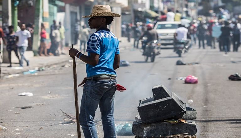 أعمال العنف في مظاهرات هايتي المنددة بالحكومة أعمال العنف في مظاهرات هايتي المنددة بالحكومة