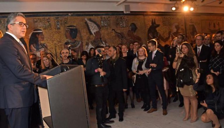 افتتاح معرض توت عنخ آمون في لندن