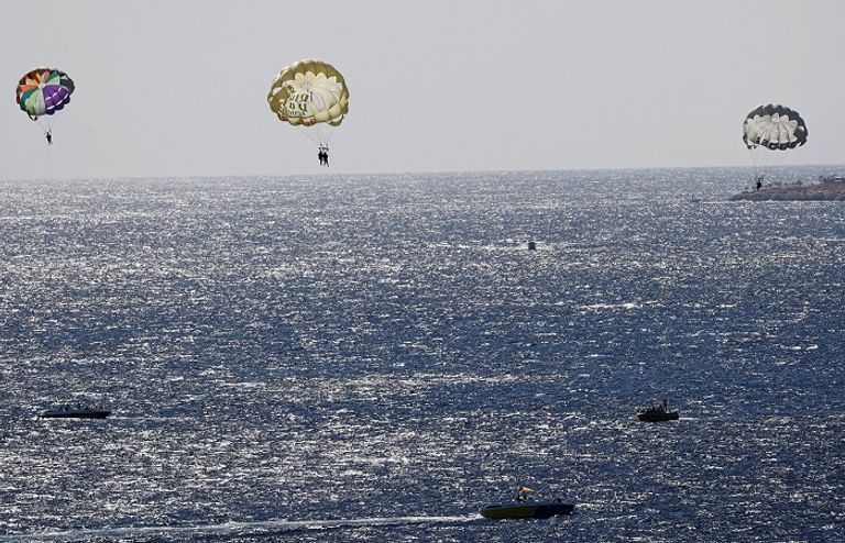 منطقة الأهرامات السياحية غرب القاهرة - أرشيفية