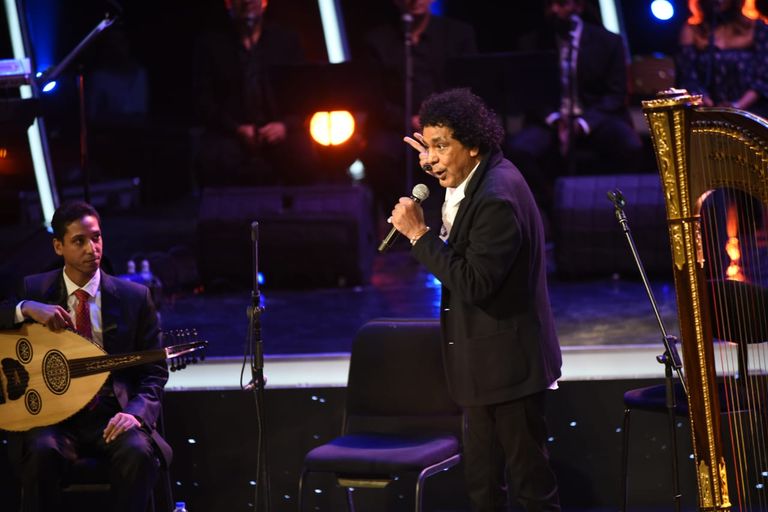 محمد منير في مهرجان الموسيقى العربية