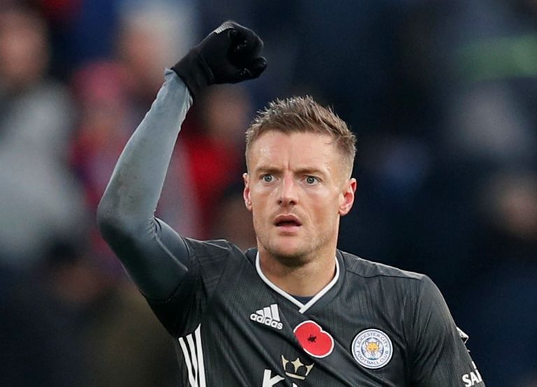 جيمي فاردي ليستر سيتي وكريستال بالاس