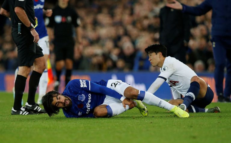 لحظة إصابة جوميز