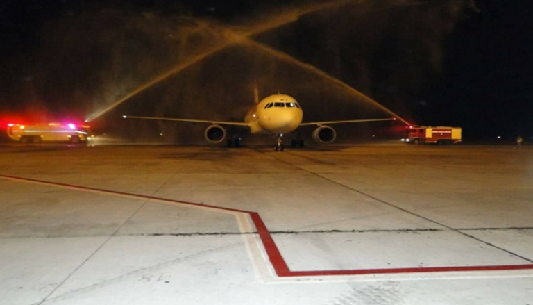 مطار مرسى علم يستقبل أول رحلة للخطوط النمساوية