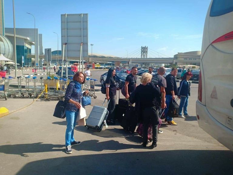 مطار مرسى علم يستقبل أول رحلة للخطوط النمساوية