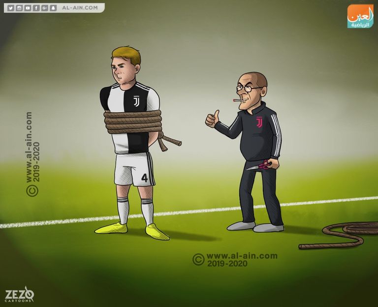 ماتياس دي ليخت مدافع يوفنتوس