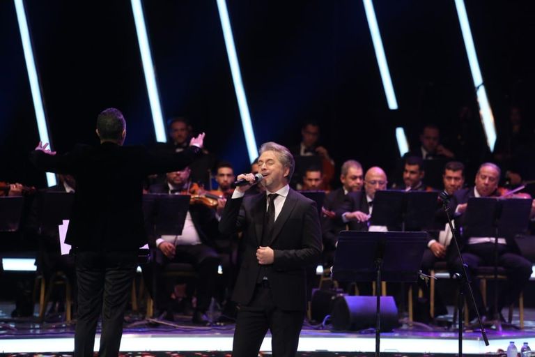 مروان خوري على مسرح الأوبرا المصرية بالقاهرة