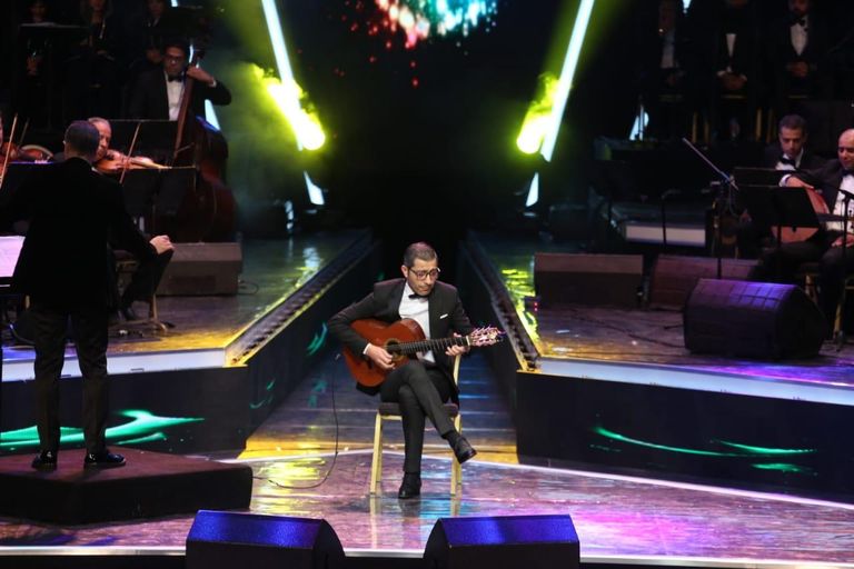 مروان خوري على مسرح الأوبرا المصرية بالقاهرة